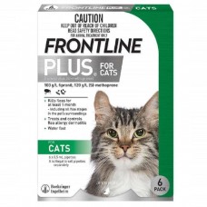 Frontline Plus Tick & Flea for Cats (6 doses)